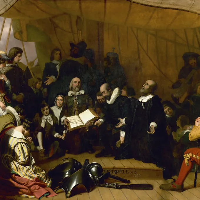 Embarkation of the Pilgrims